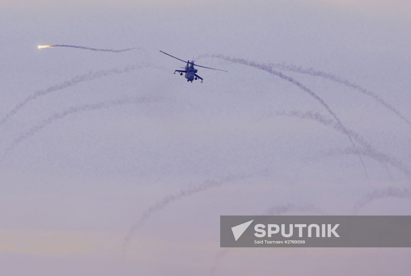 Motorized infantry exercise at Sernovodsky range