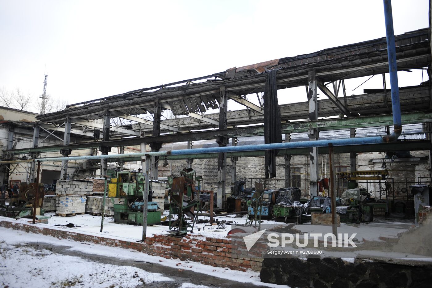 Yasinovatsky mechanical engineering plant in Donetsk Region