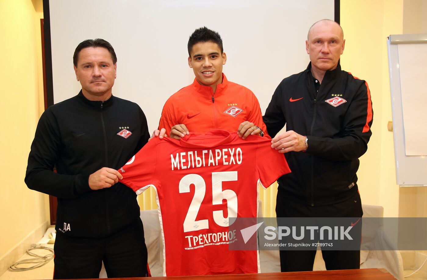 Training session of FC Spartak in Marbella