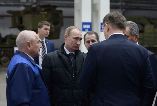 President Vladimir Putin visits Tatarstan