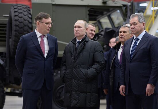 President Vladimir Putin's working visit to Tatarstan