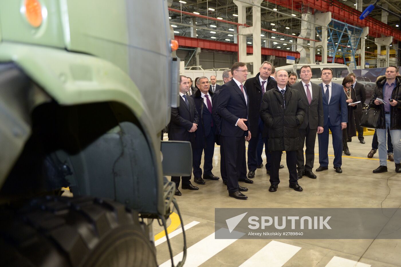 President Vladimir Putin visits Tatarstan