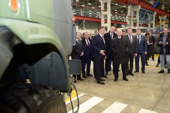 President Vladimir Putin visits Tatarstan