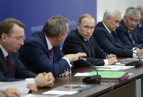 President Vladimir Putin visits Tatarstan