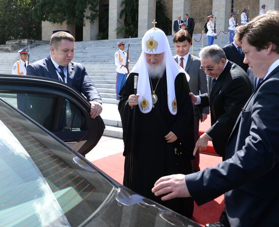 Patriarch of Moscow and All Russia Kirill visits Cuba