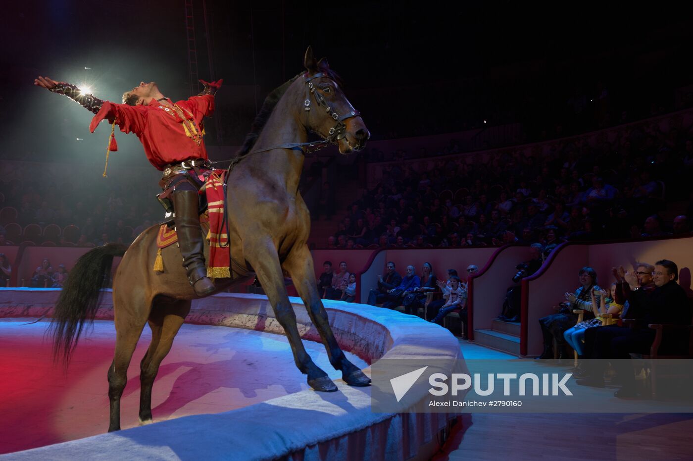 Premiere of new performance 'Let the Sun Shine Always' featuring clown Oleg Popov