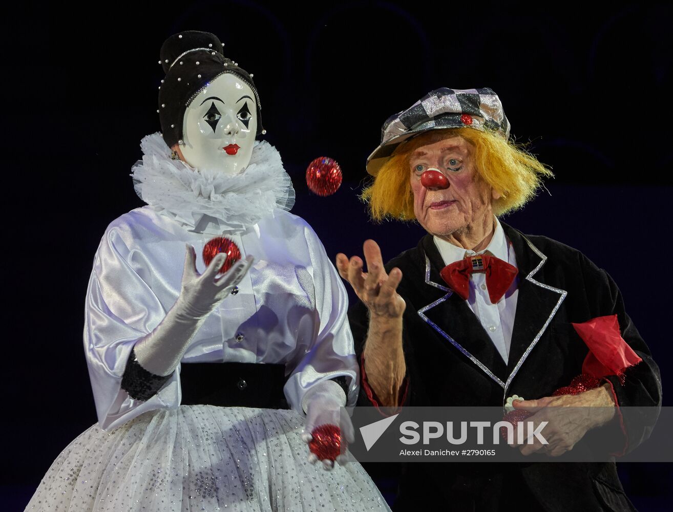 Premiere of new performance 'Let the Sun Shine Always' featuring clown Oleg Popov