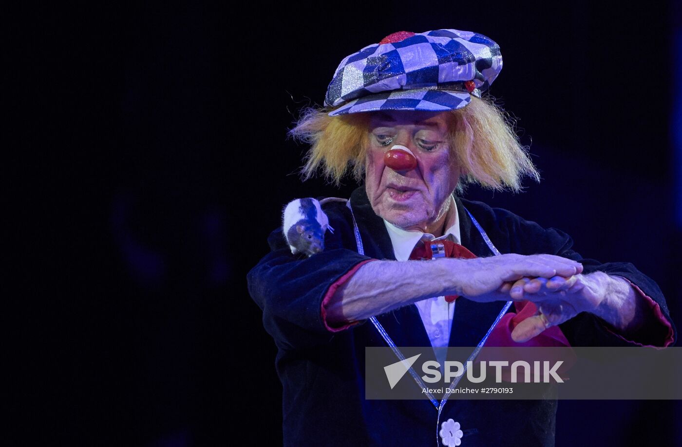 Premiere of new performance 'Let the Sun Shine Always' featuring clown Oleg Popov