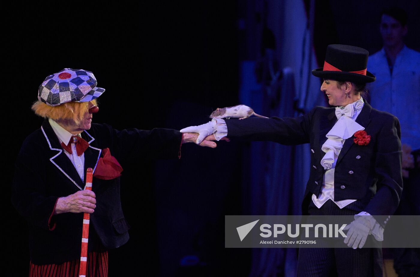 Premiere of new performance 'Let the Sun Shine Always' featuring clown Oleg Popov