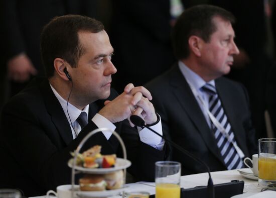Prime Minister Dmitry Medvedev attends Munich Security Conference