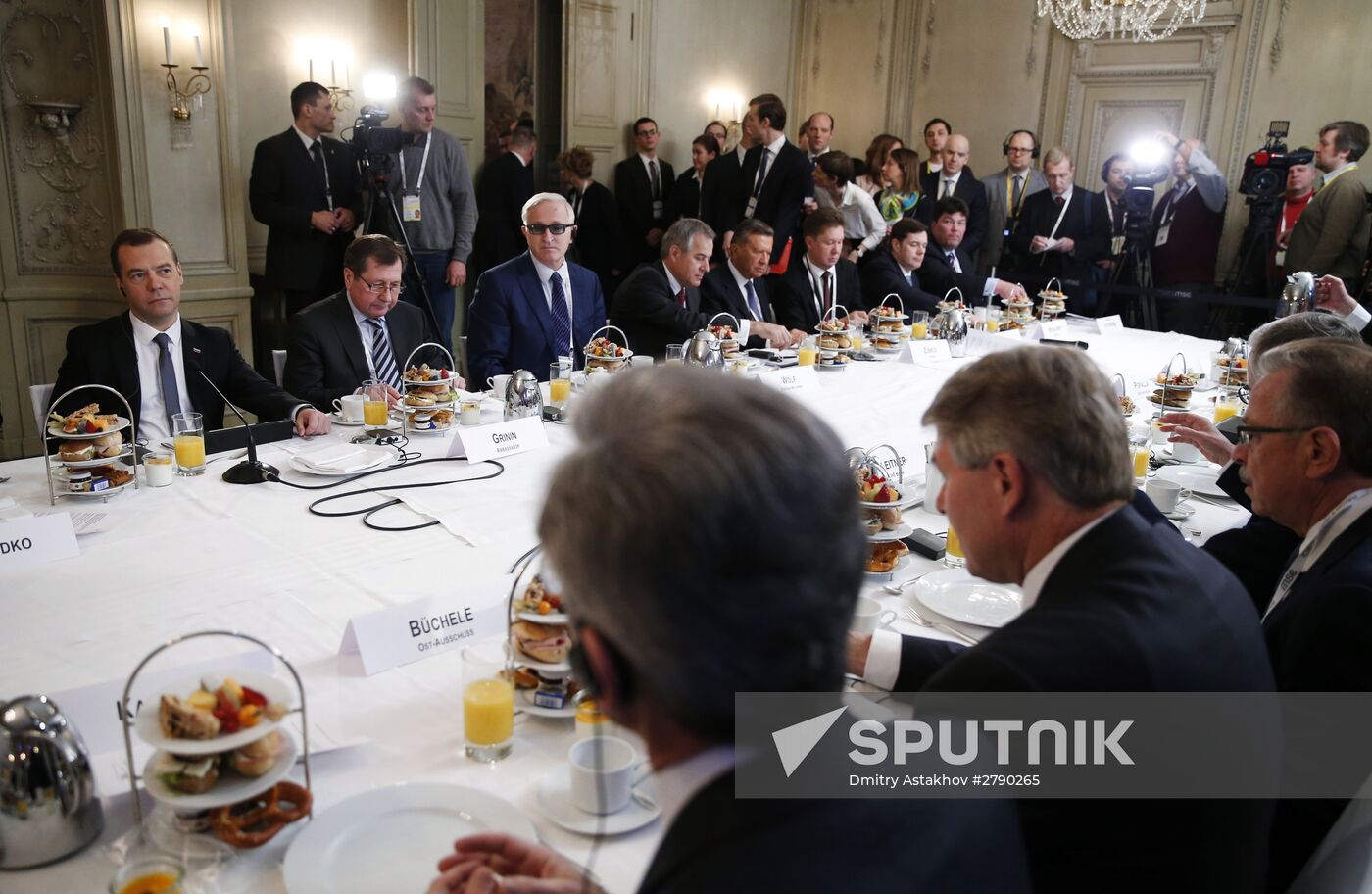 Prime Minister Dmitry Medvedev attends Munich Security Conference