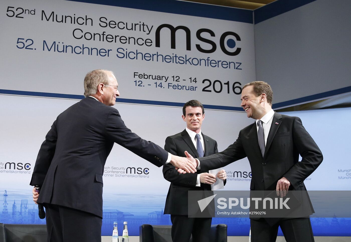 Prime Minister Dmitry Medvedev attends Munich Security Conference
