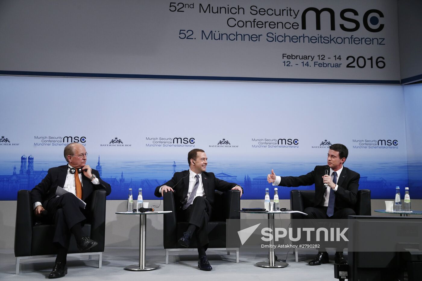 Prime Minister Dmitry Medvedev attends Munich Security Conference