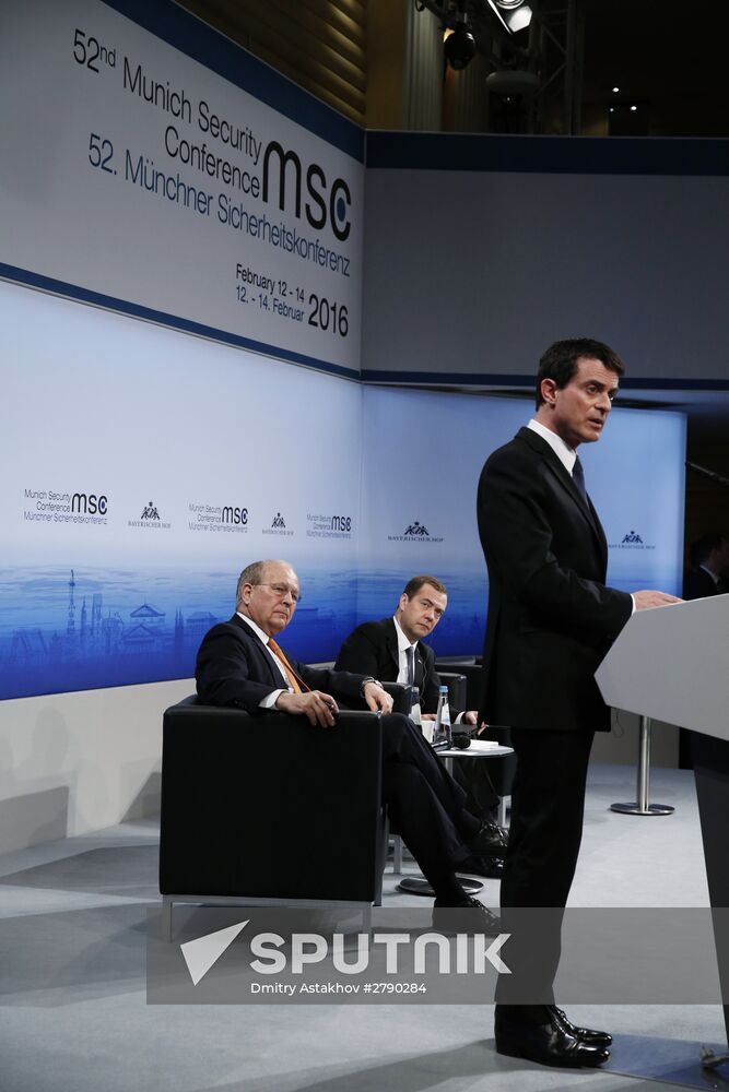 Prime Minister Dmitry Medvedev attends Munich Security Conference