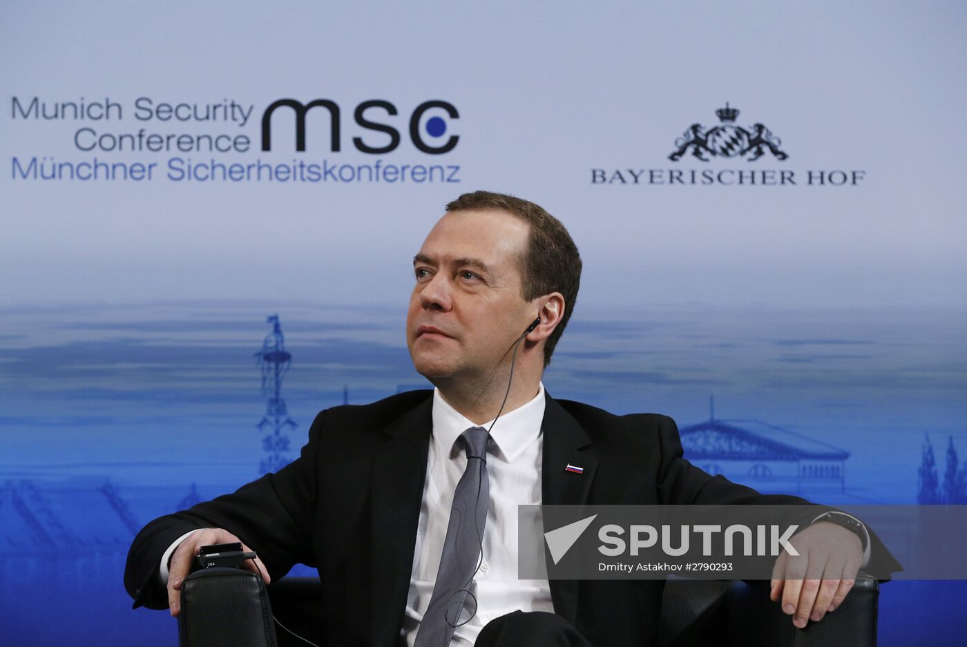 Prime Minister Dmitry Medvedev attends Munich Security Conference
