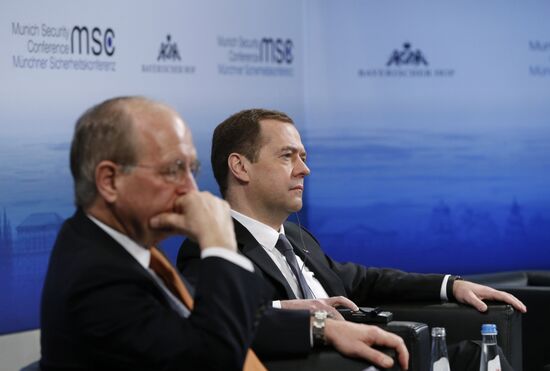 Prime Minister Dmitry Medvedev attends Munich Security Conference