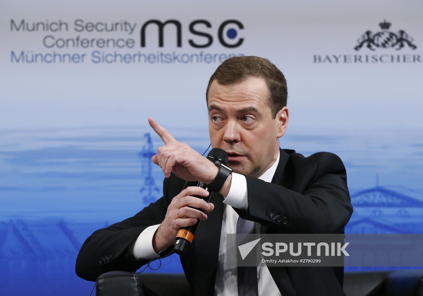 Prime Minister Dmitry Medvedev attends Munich Security Conference