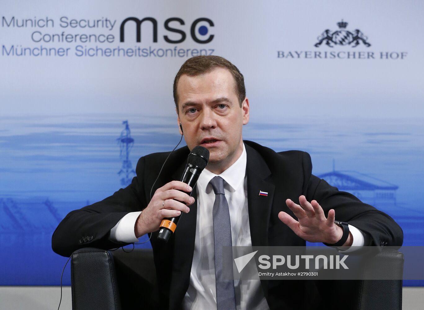 Prime Minister Dmitry Medvedev attends Munich Security Conference