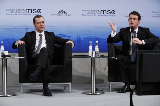 Prime Minister Dmitry Medvedev attends Munich Security Conference