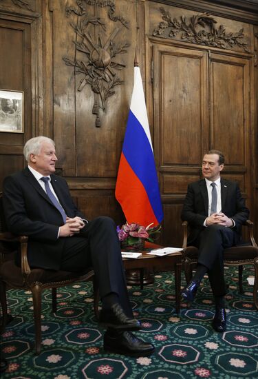 Prime Minister Dmitry Medvedev attends Munich Security Conference