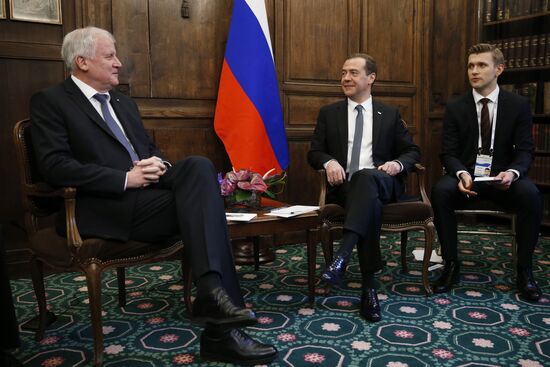 Prime Minister Dmitry Medvedev attends Munich Security Conference