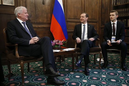 Prime Minister Dmitry Medvedev attends Munich Security Conference