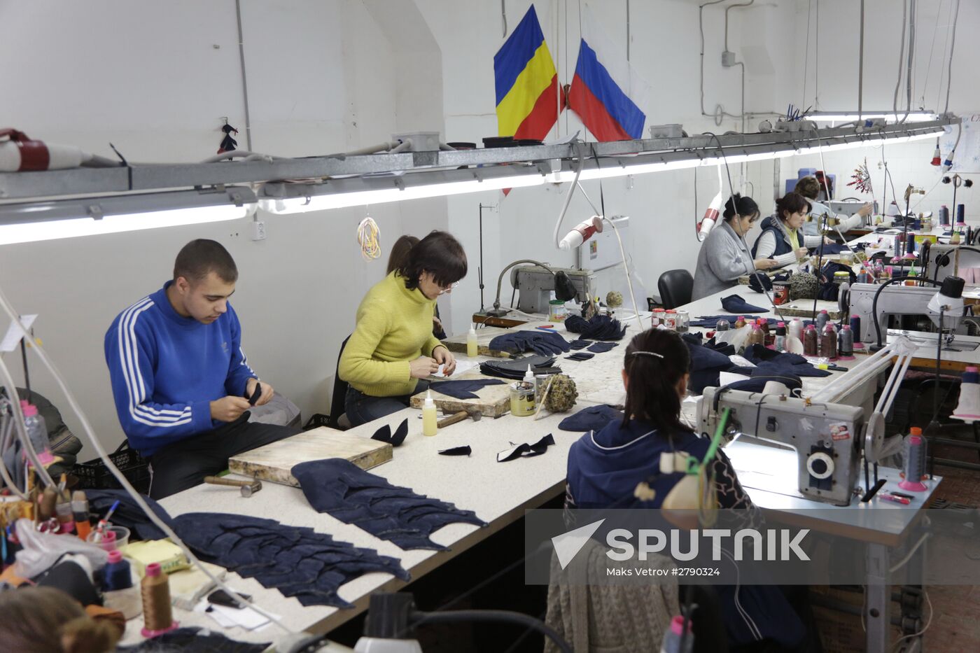 Shoe factory in Yevpatoria