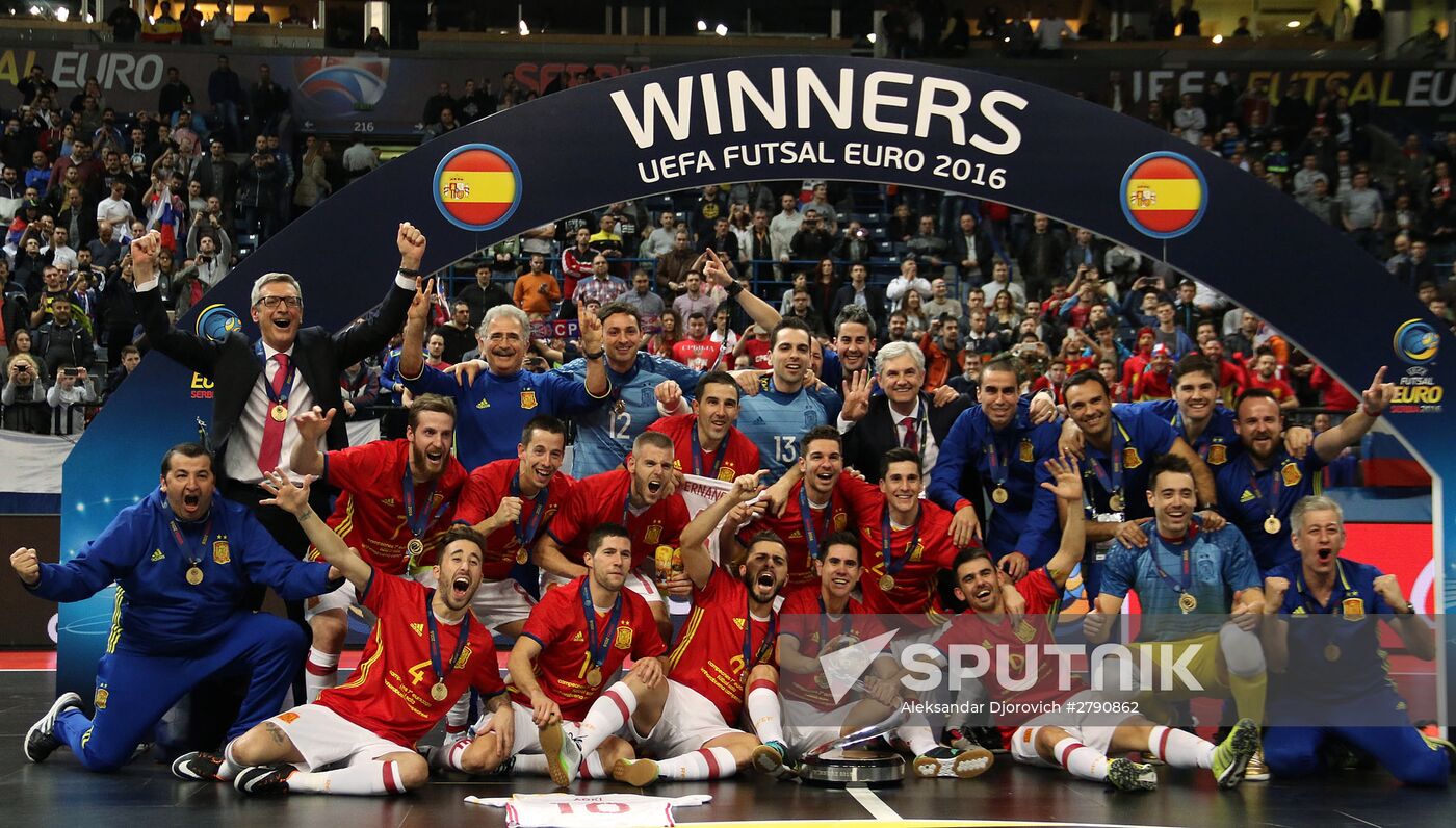 UEFA Futsal Euro 2016. Final. Russia vs. Spain