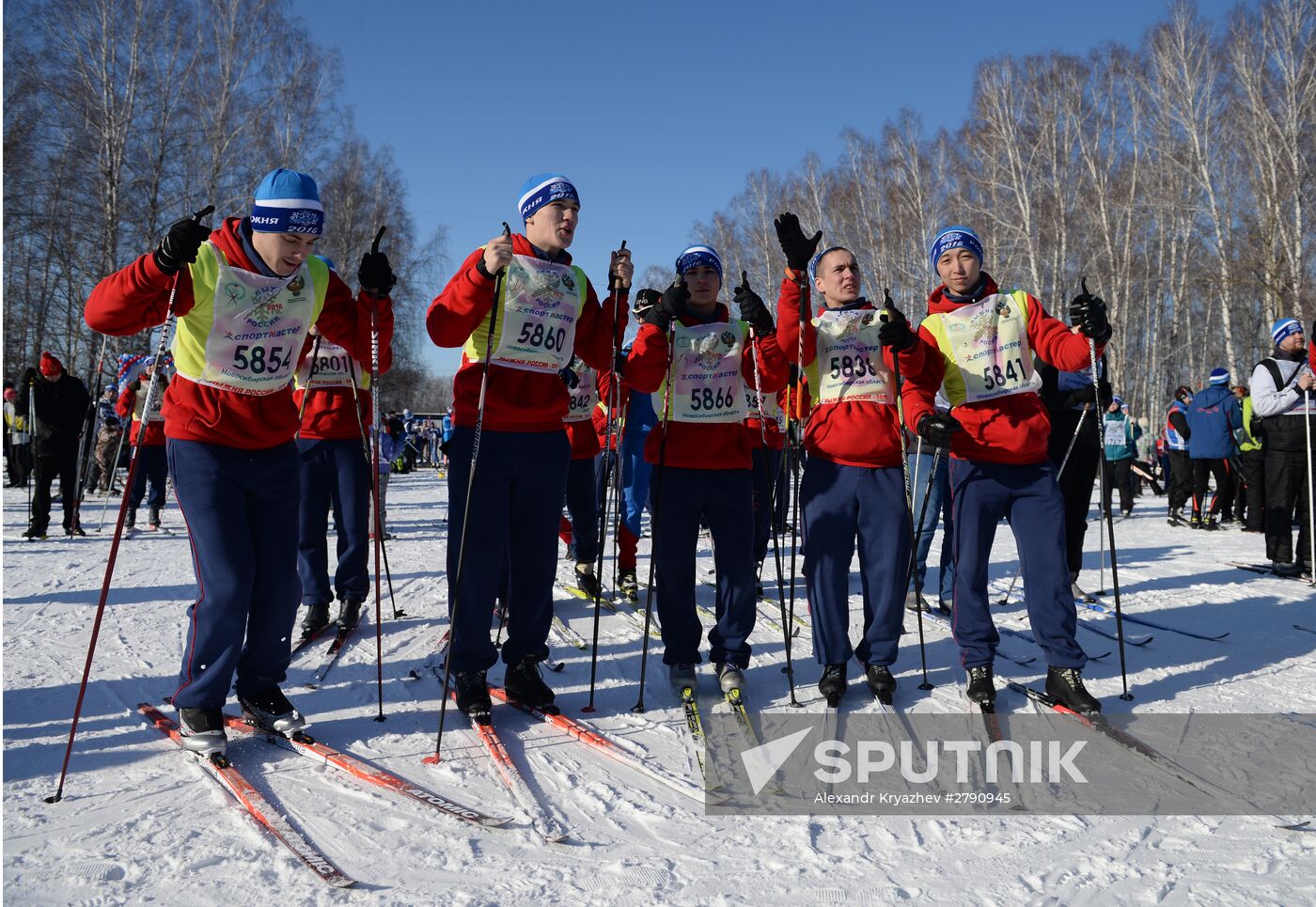 Lyzhnya Rossii 2016 (Ski Track of Russia 2016) national mass race