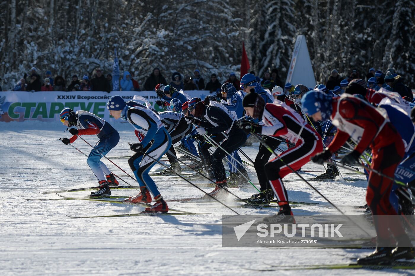 Lyzhnya Rossii 2016 (Ski Track of Russia 2016) national mass race