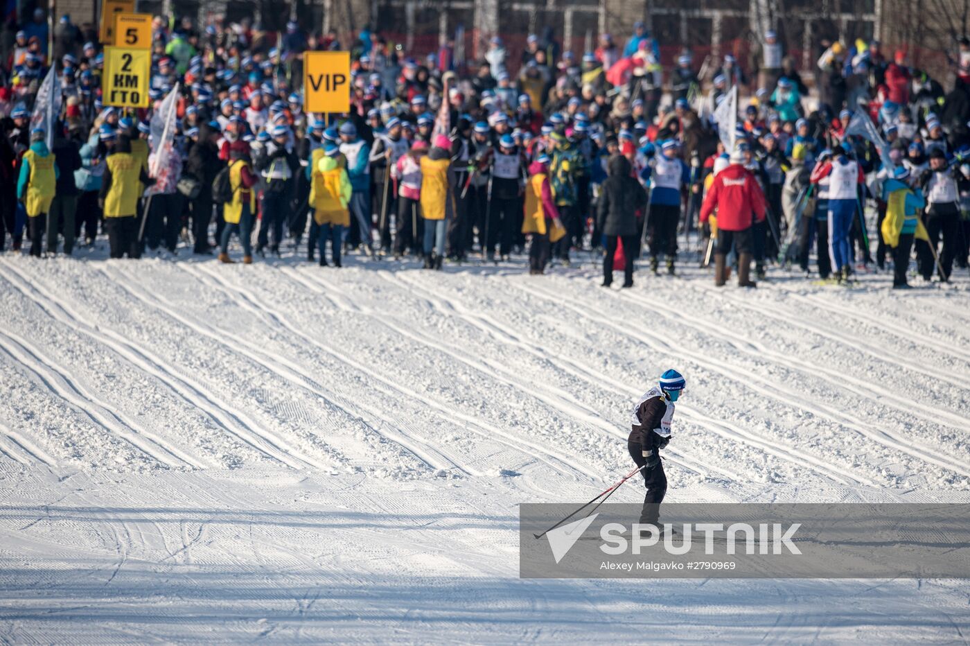 Lyzhnya Rossii 2016 (Ski Track of Russia 2016) national mass race