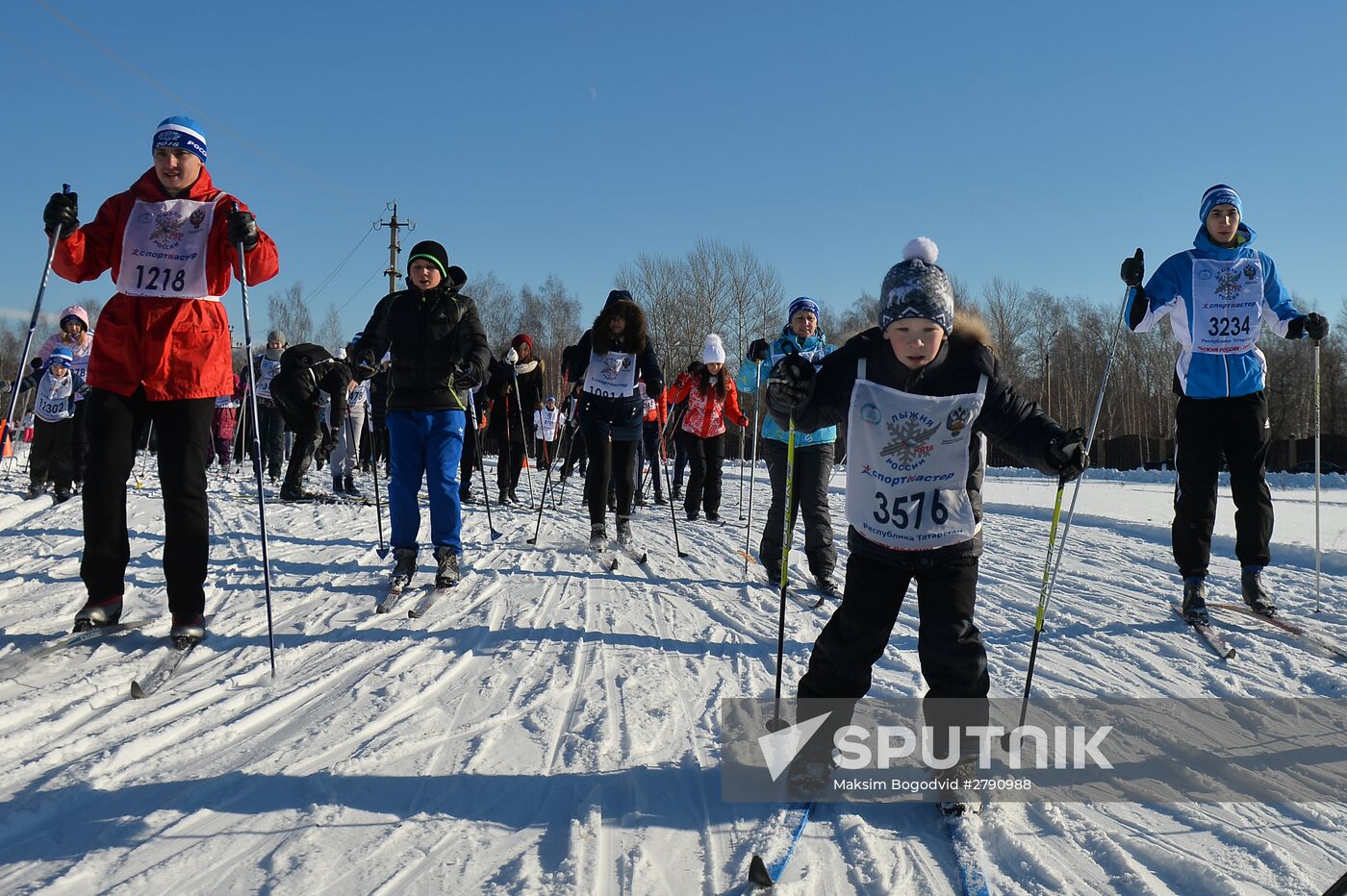 Lyzhnya Rossii 2016 (Ski Track of Russia 2016) national mass race