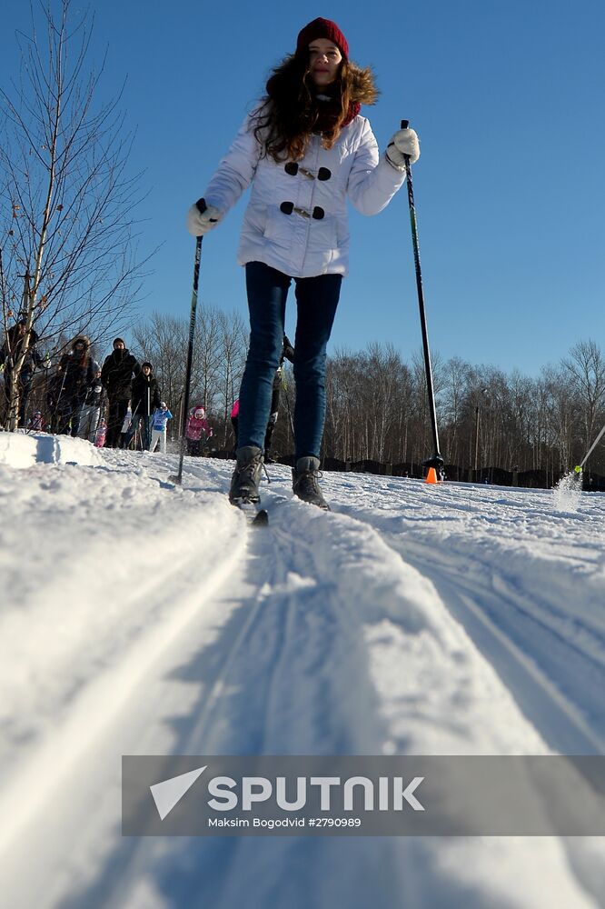 Lyzhnya Rossii 2016 (Ski Track of Russia 2016) national mass race