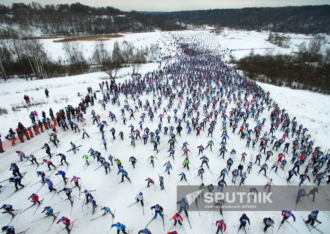 Lyzhnya Rossii 2016 (Ski Track of Russia 2016) national mass race