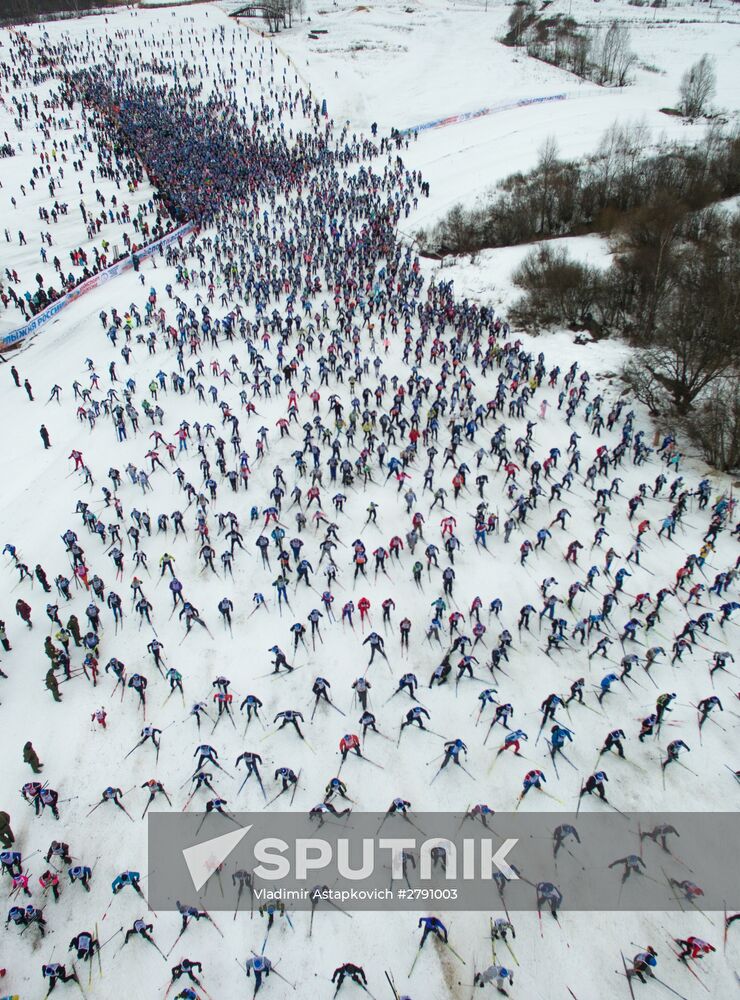 Lyzhnya Rossii 2016 (Ski Track of Russia 2016) national mass race