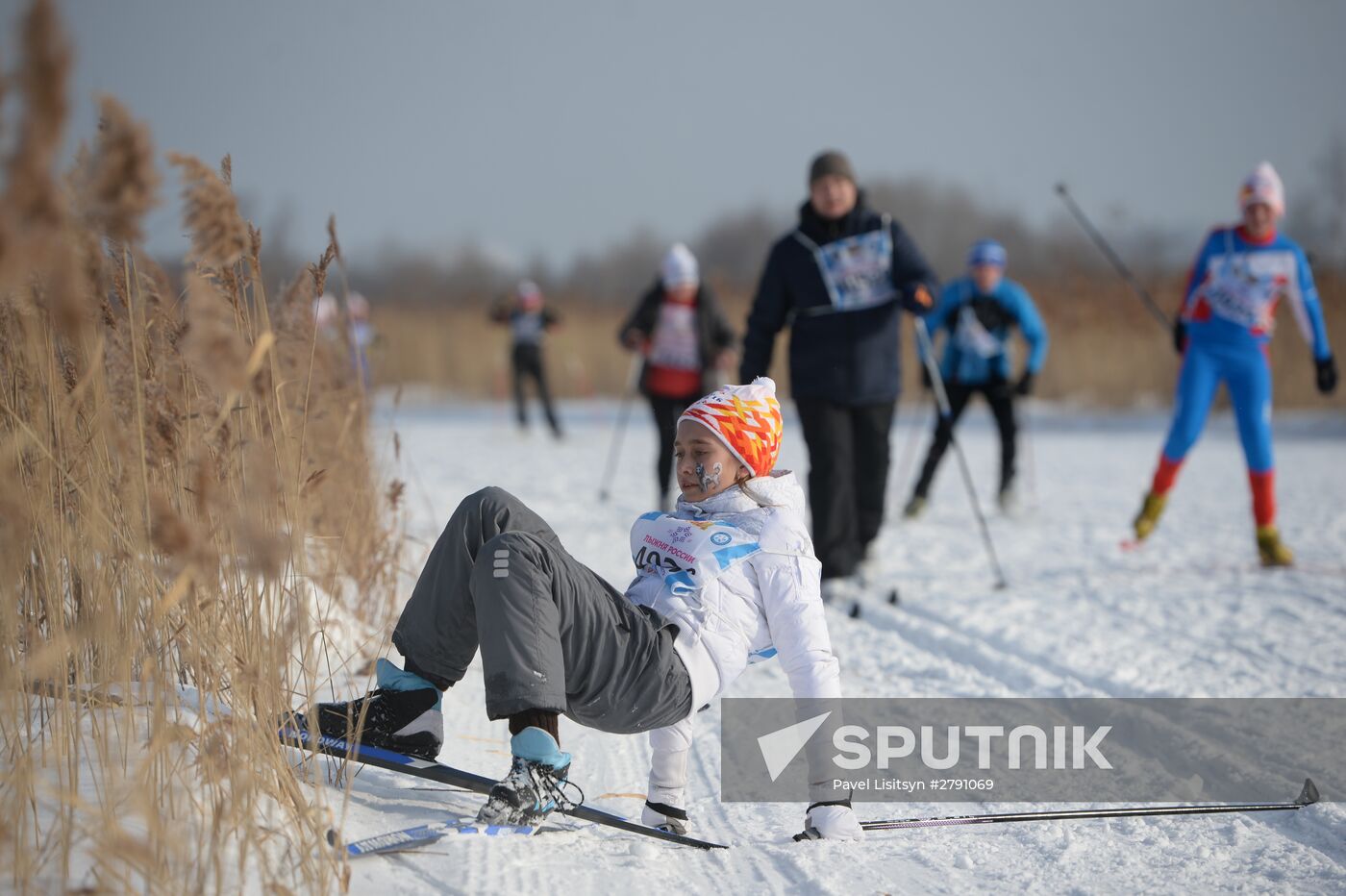 Mass All Russia "Ski Track of Russia 2016" Sport Event