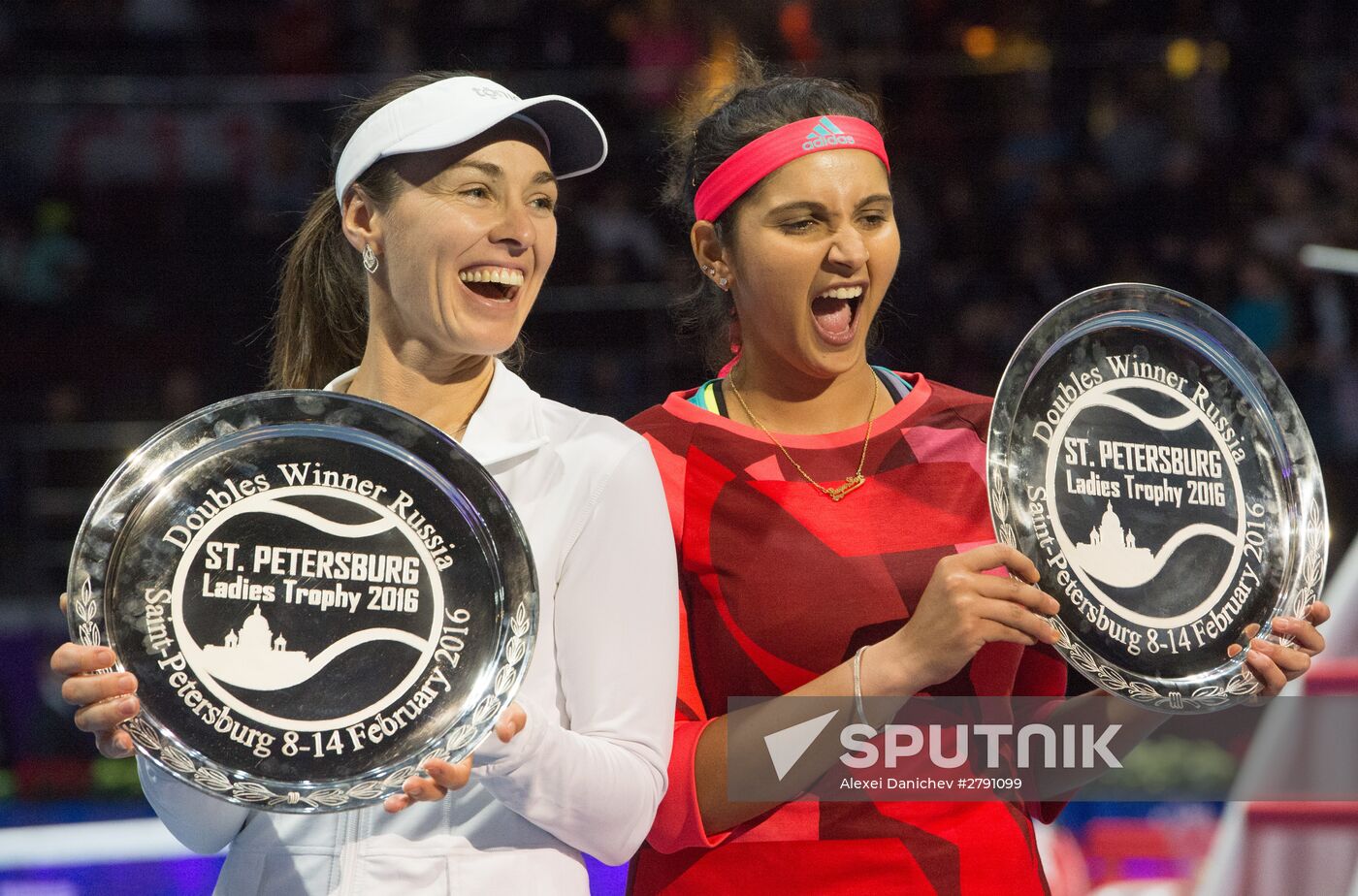Tennis. St. Petersburg Ladies Trophy 2016. Finals