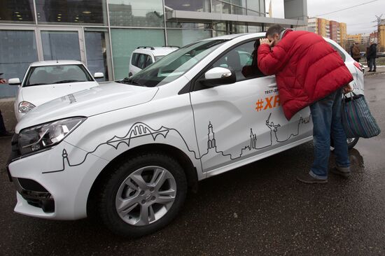 Start of Lada Xray compact crossover sales