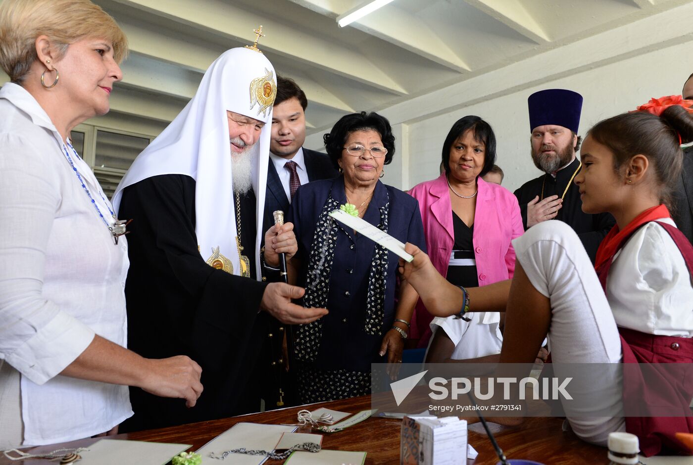 Patriarch Kirill of Moscow and All Russia visits Cuba