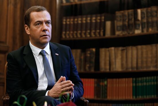 Interview of Russian Prime Minister Dmitry Medvedev to Time magazine