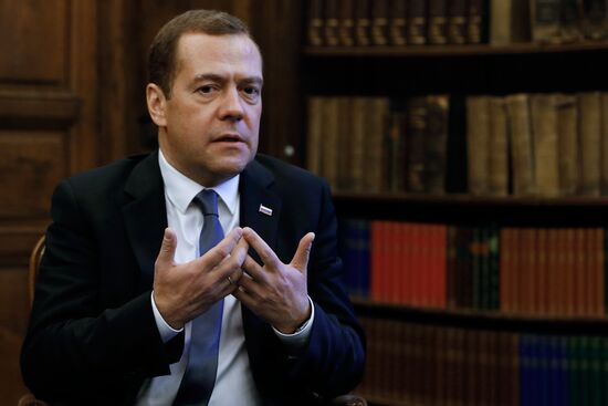 Interview of Russian Prime Minister Dmitry Medvedev to Time magazine
