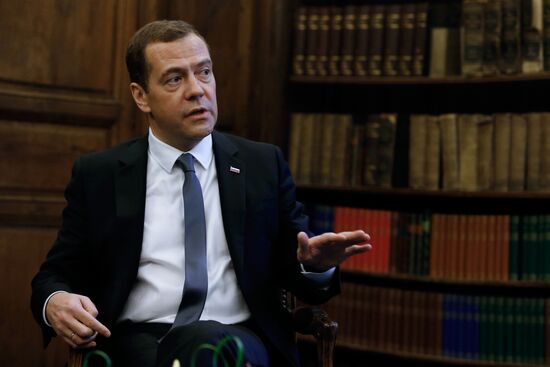 Interview of Russian Prime Minister Dmitry Medvedev to Time magazine