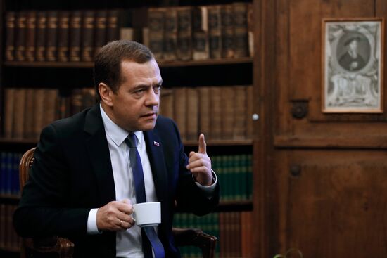 Interview of Russian Prime Minister Dmitry Medvedev to Time magazine