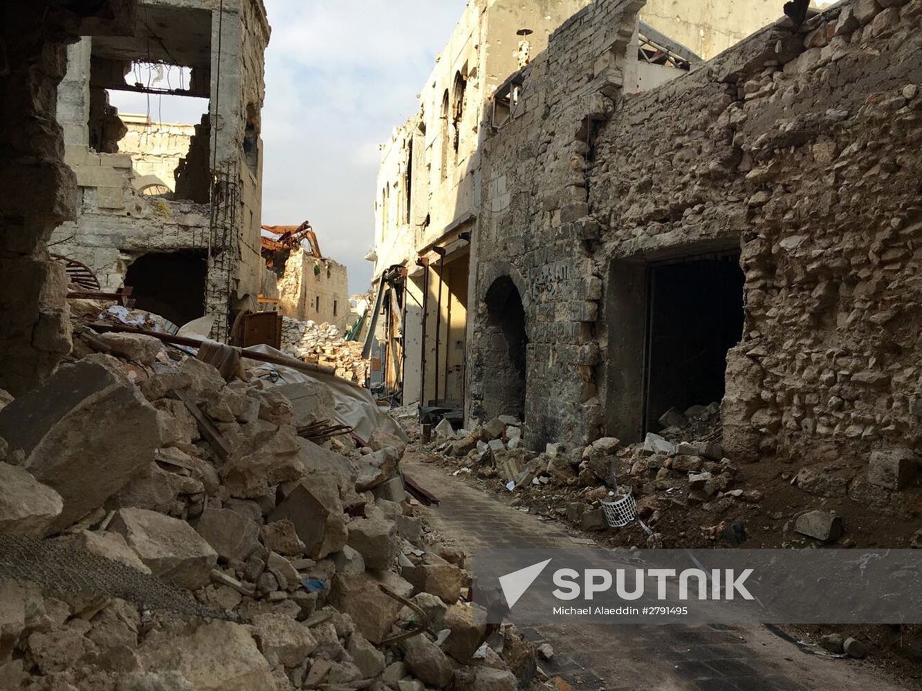 Syrian city of Aleppo