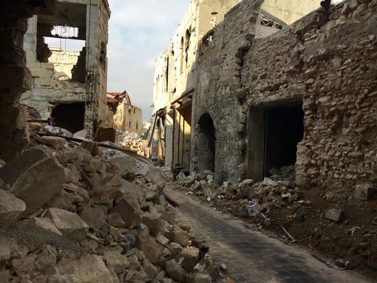 Syrian city of Aleppo
