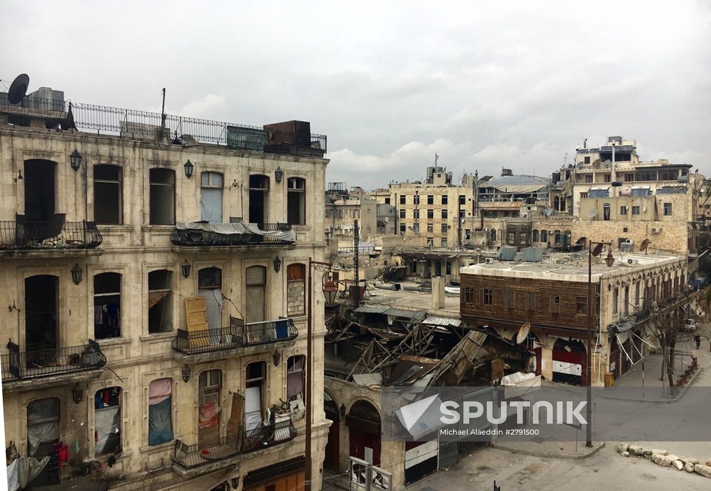 Syrian city of Aleppo