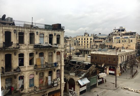 Syrian city of Aleppo