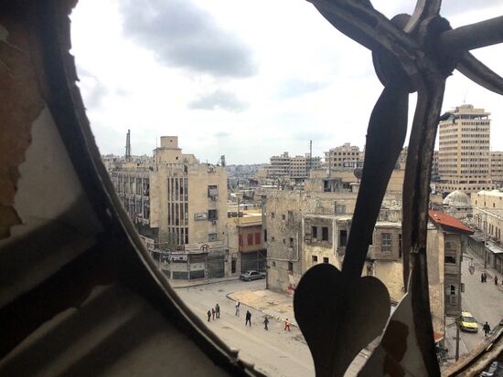 Syrian city of Aleppo