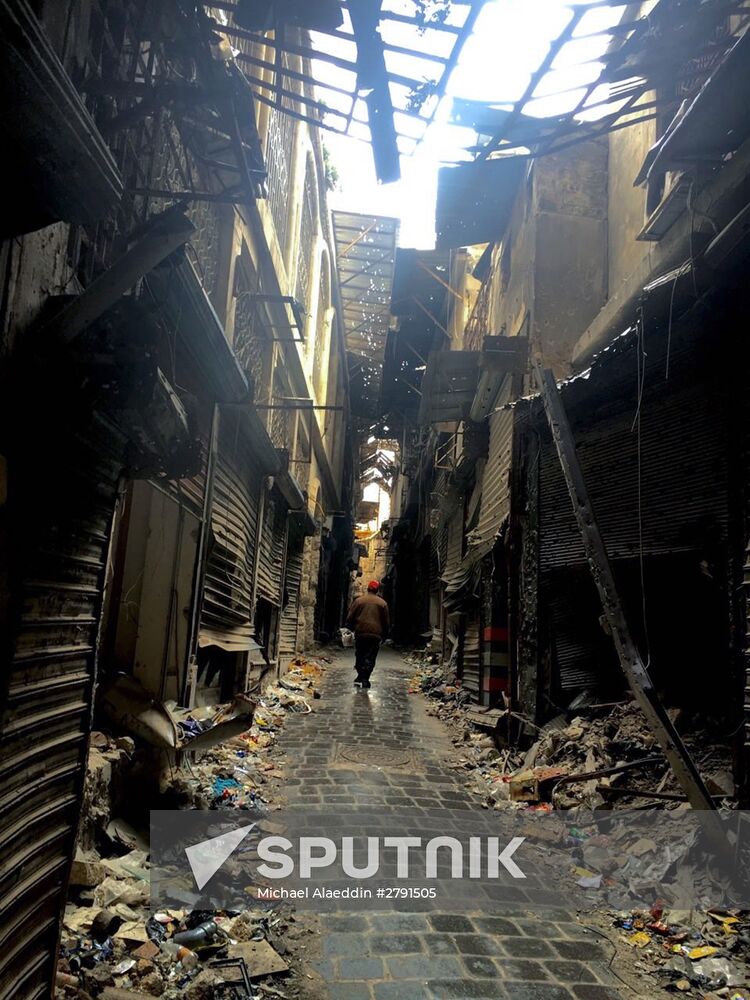 Syrian city of Aleppo