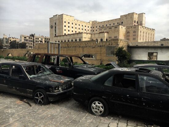 Syrian city of Aleppo